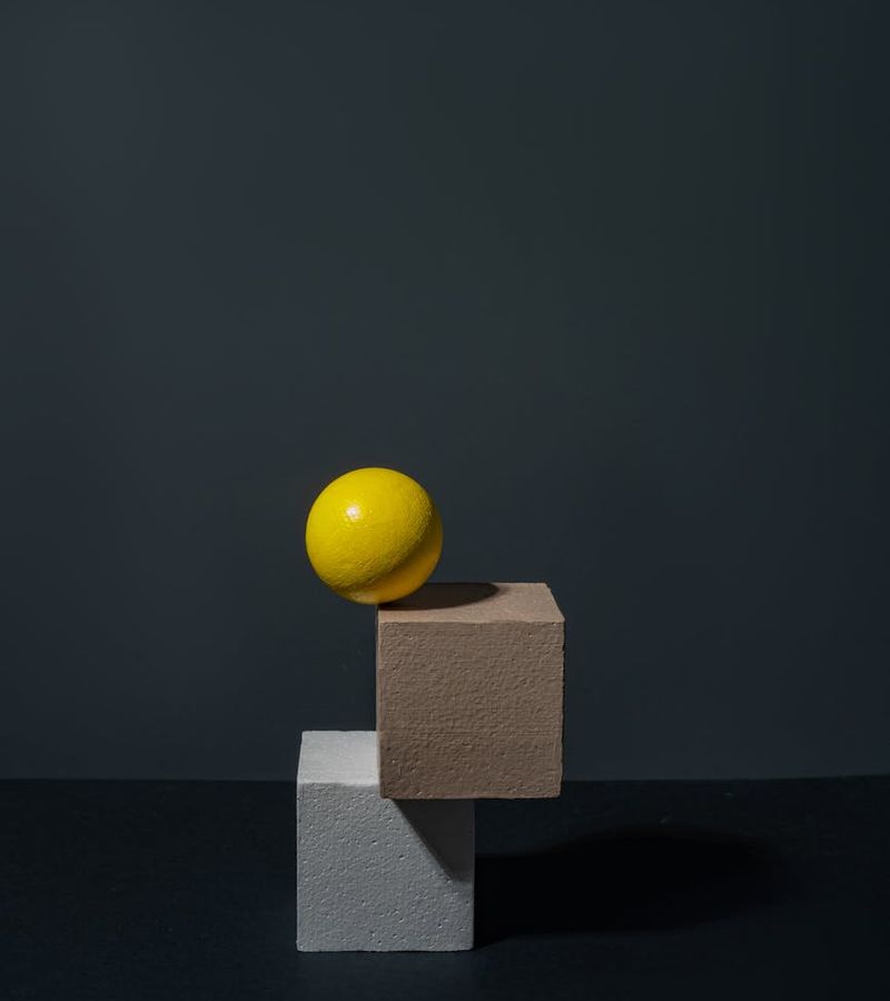 Abstract glowing sphere representing visual focus and balance